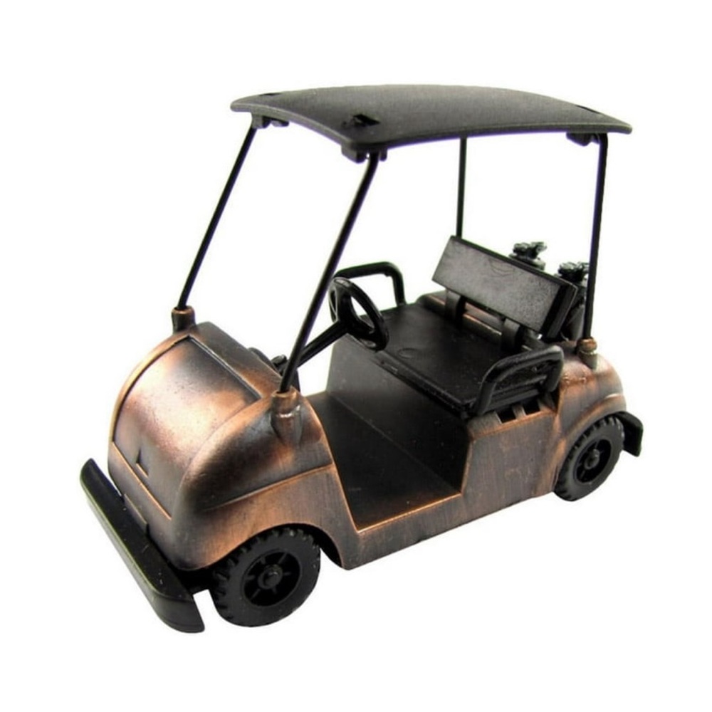 Die Cast Miniature Pencil Sharpener Toy Golf Cart  Accessory
